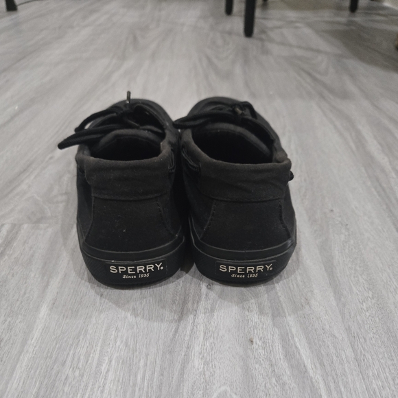 Black Sperrys - Picture 3 of 4